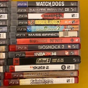 PS3 Games.